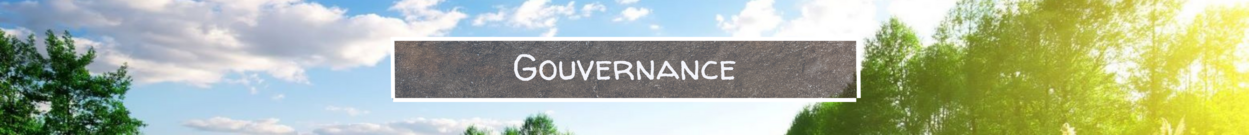 Acceuil Gouvernance Acceuil Gouvernance